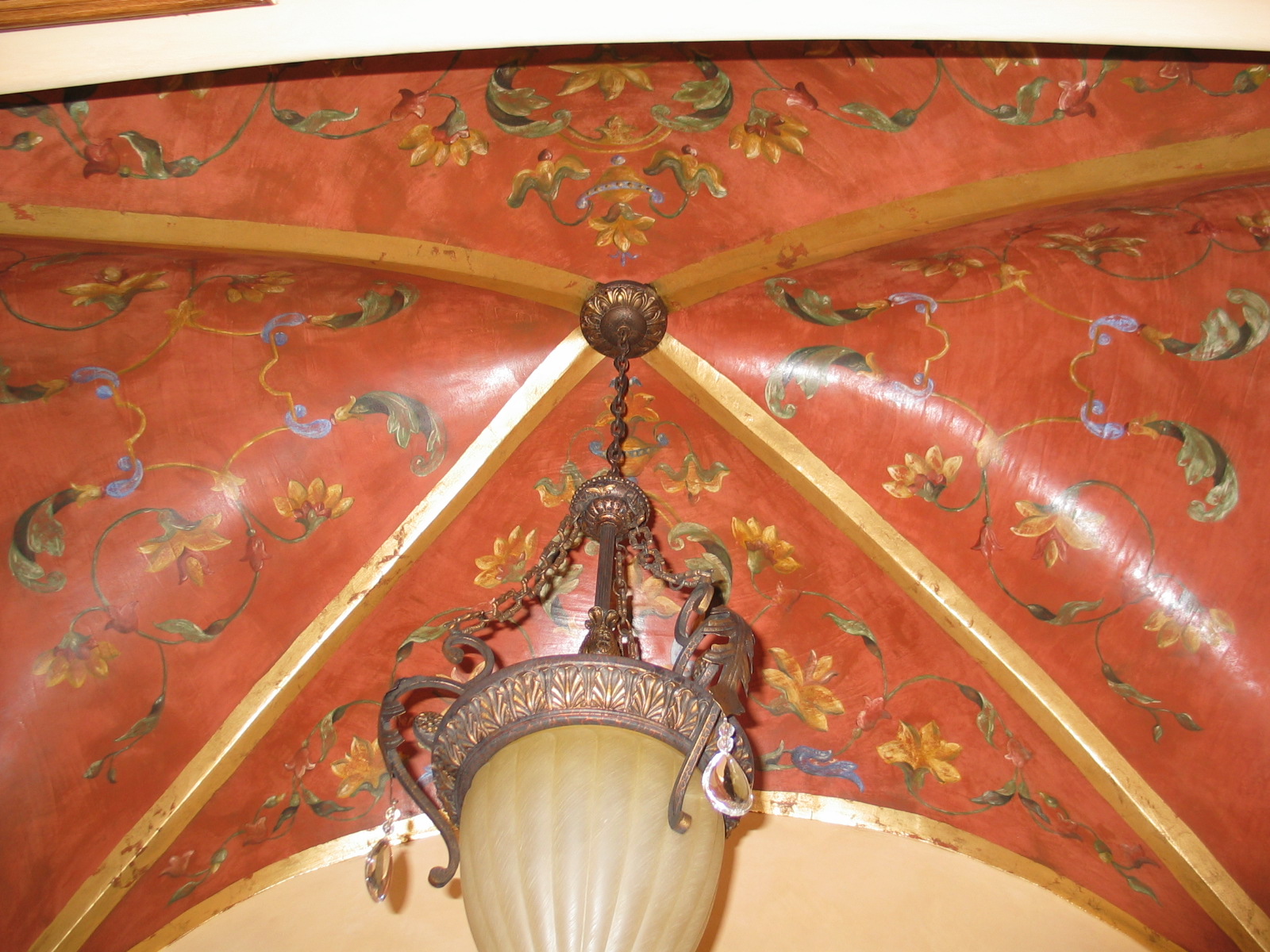 Aged Fresco ceiling